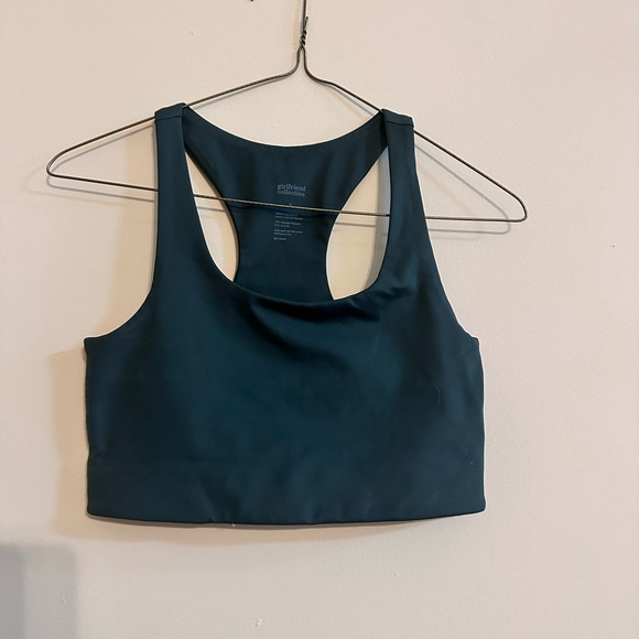 GIRLFRIEND COLLECTIVE Paloma Bra Classic - Moss size small - Picture 6 of 10